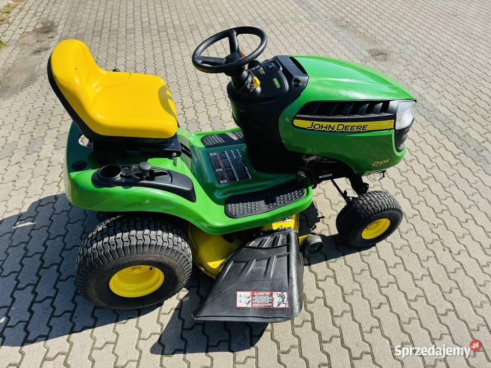Traktorek kosiarka John Deere D105 podlaskie Białystok sprzedam