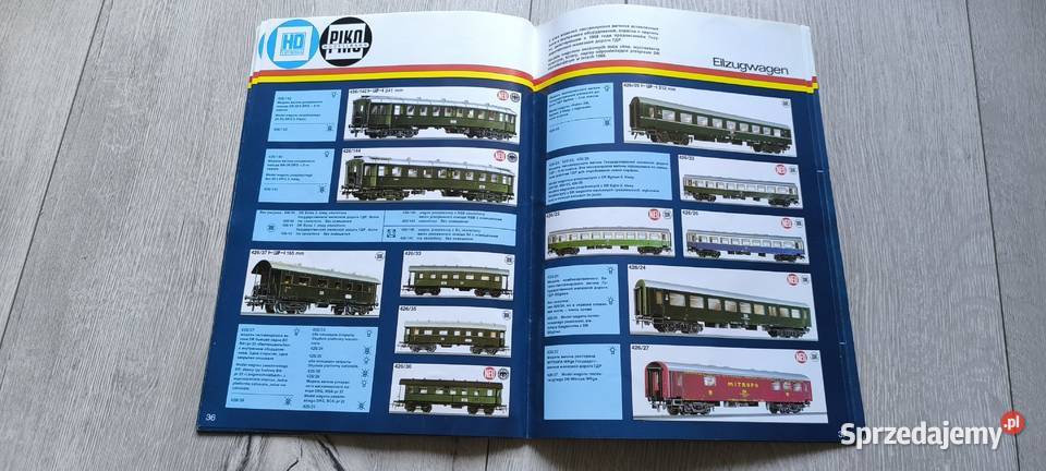 PIKO MODELLBAHN STARY KATALOG Z MODELAMI Bytom