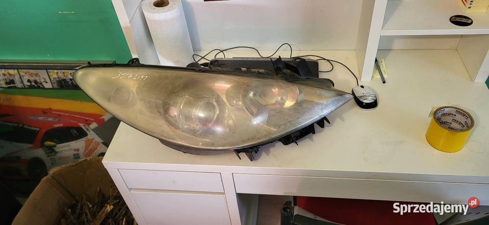 Peugeot 307 FL Lampa przód Lampy przód Komplet 2 Żabno sprzedam