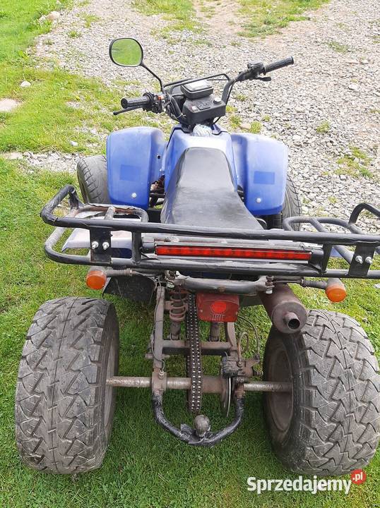 Quad Bashan 250 uszkodzony łańcuch Krużlowa Wyżna