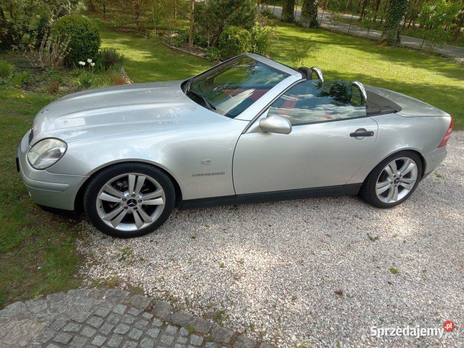 Kabriolet Merc SLK 23 benzgaz automat 2/3 Brzozówka