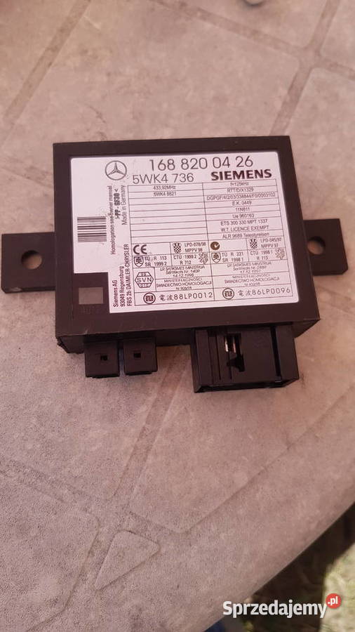 moduł immobolaizera Mercedes w168 A klasa 02r Szczecin