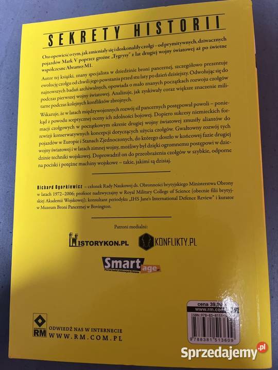 Czołg 100 lat historii sprzedam