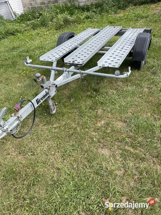 przyczepka brenderup trailers na dwa motocykle