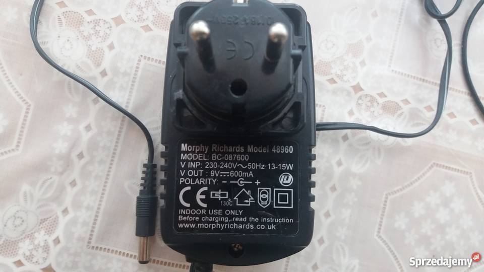 Ładowarka Morphy Richards model 48960 Rawa Mazowiecka