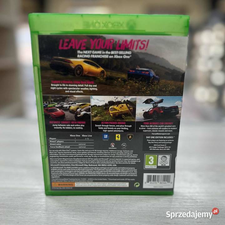 Gra na Xbox One Forza Horizon 2 sportowe warmińsko-mazurskie Elbląg sprzedam