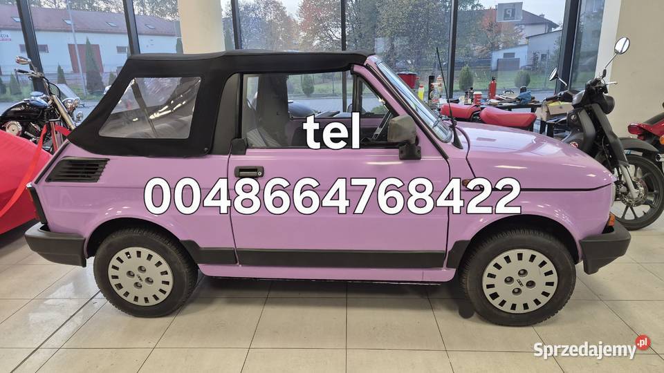 UWAGA NÓWKA Bosmal lila kabrio Chrzanów