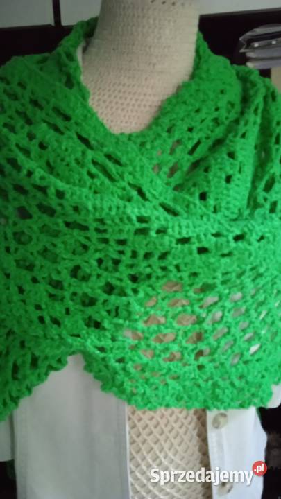 CHUSTA Z BAWEŁNY ZIELONE DRZEWO ŻYCIA Piła