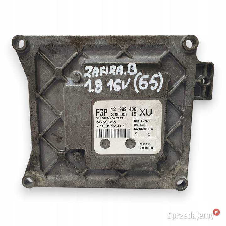 STEROWNIK SILNIKA ECU Opel Astra H Zafira B 18 Chełm
