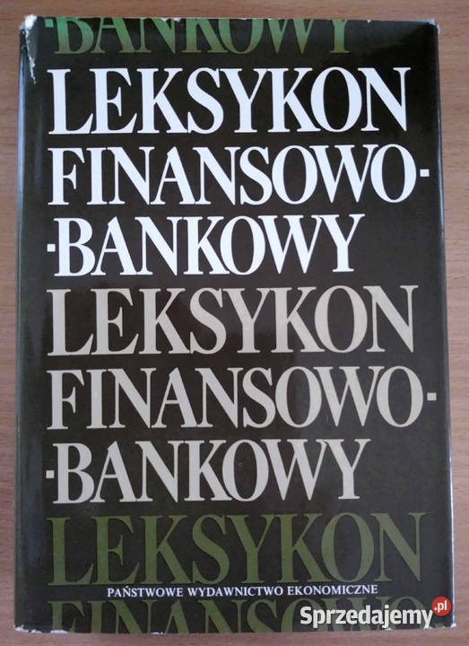 Leksykon finansowobankowy