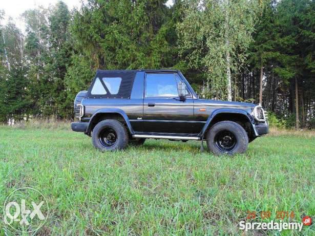 Mitsubishi Pajero I Super Stan 4x4 hak Mrągowo