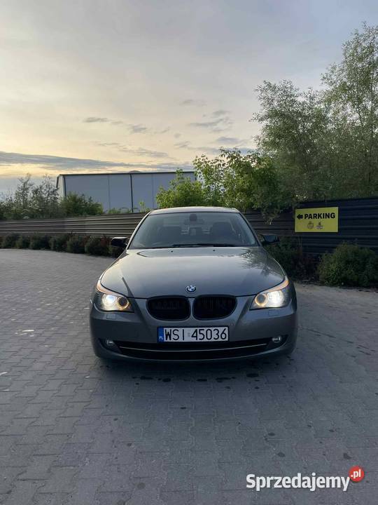 Bmw seria 5 e60 523i 2008r szary Siedlce
