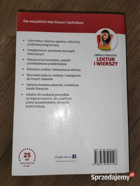 Opracowania lektur i wierszy klas liceum i Kędzierzyn-Koźle