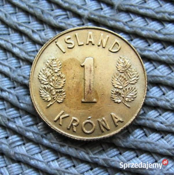 Islandia 1 Krona 1975r wielkopolskie sprzedam