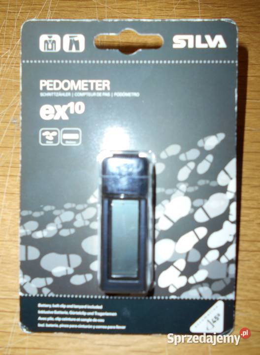 Pedometr krokomierz SILVA ex10