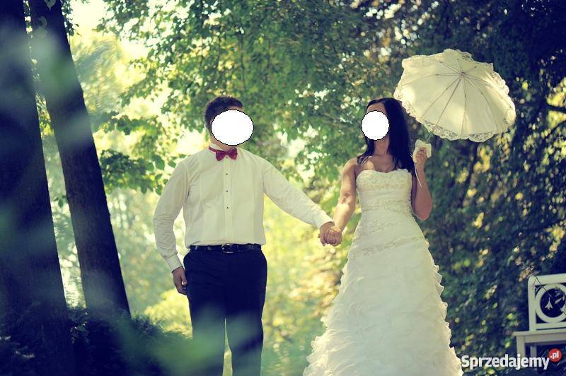 Suknia ANNAIS BRIDAL model CARRERA 3638 trenszal Wrocław sprzedam