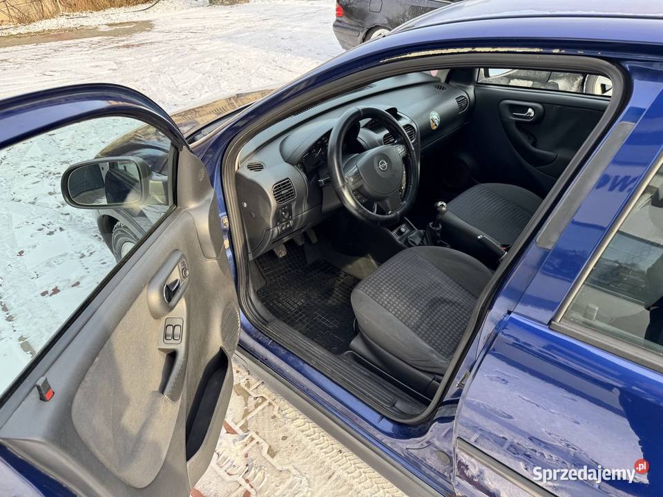 Opel Corsa C 17 cdti doinwestowany klimatyzacja światła przeciwmgielne Krasnystaw sprzedam