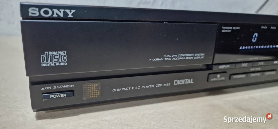 Cd player SONY M35 CDPM35 odtwarzacz kompaktowy Międzychód