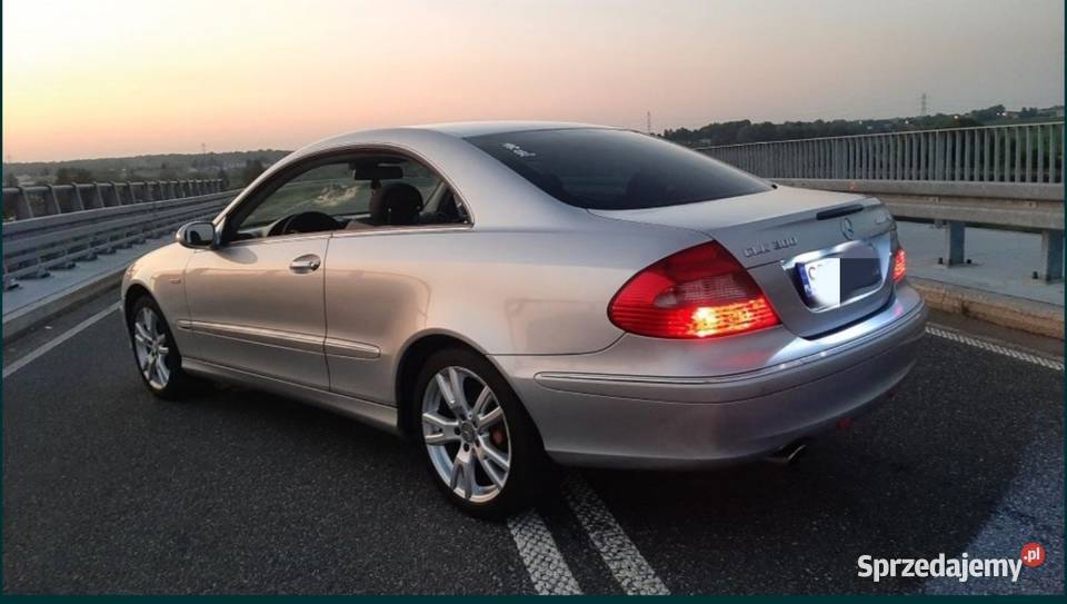 Mercedes CLK w209 2003 Kompresor lakier metallic