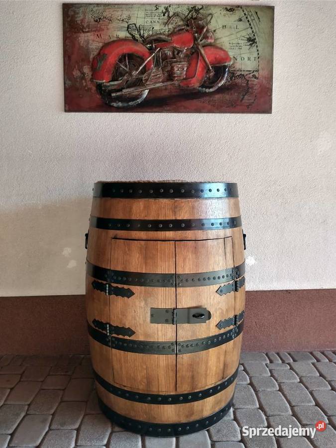 Barek LED z beczki dębowej whisky śląskie Żywiec
