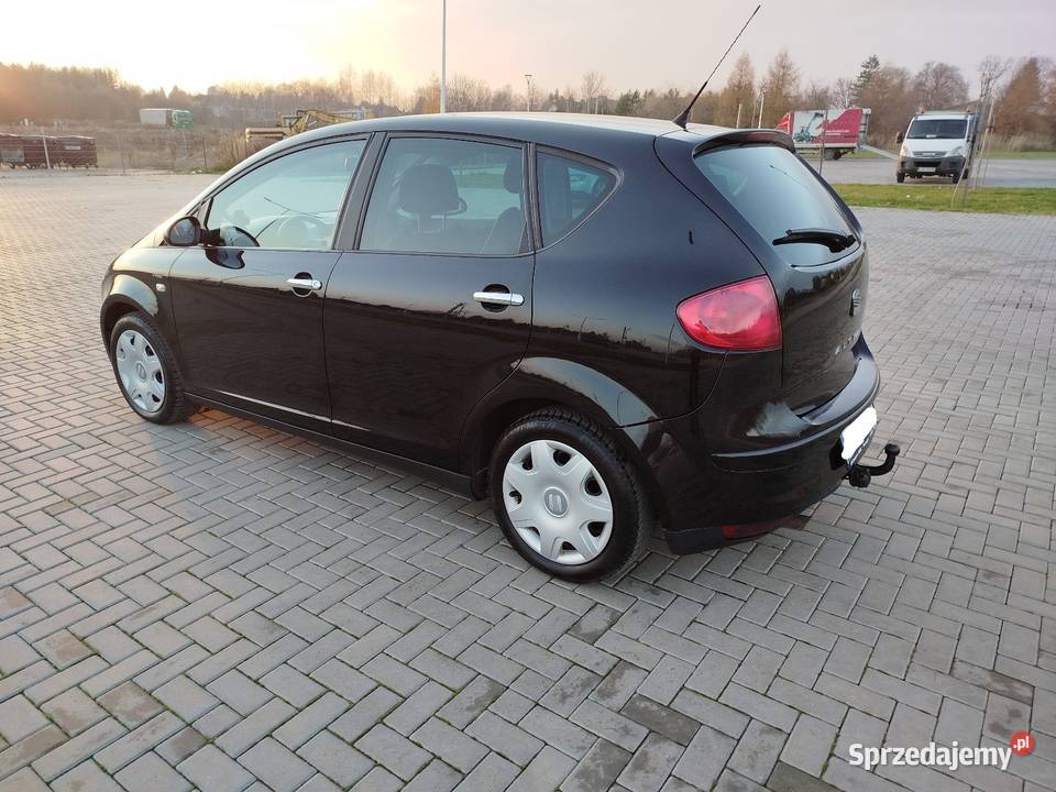 Seat Altea 16 Benzyna 2007 welurowa tapicerka Świdnik sprzedam
