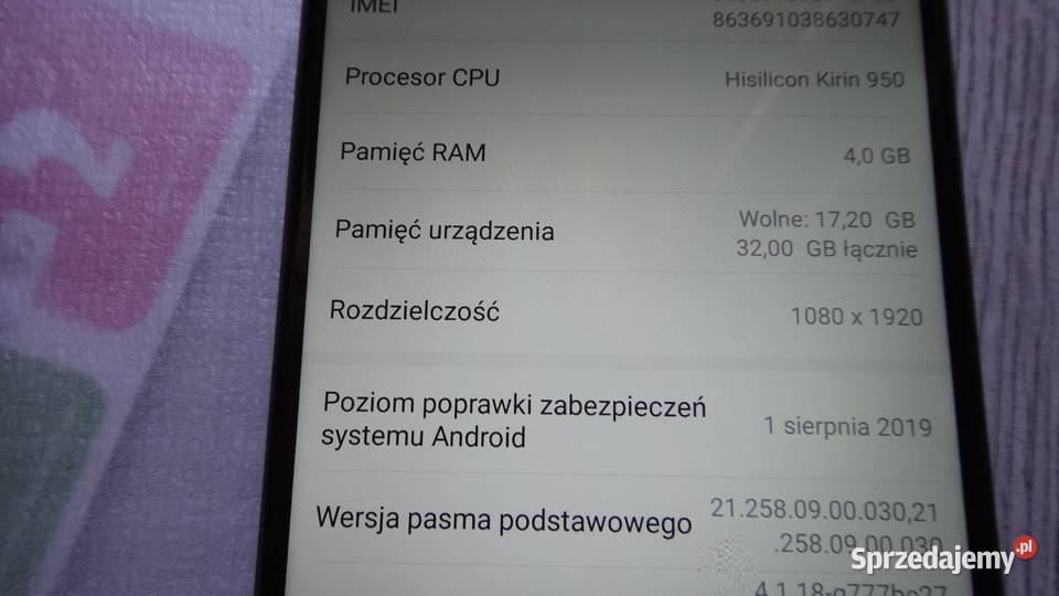 Honor 8 FRDL09 plus 32GbSD Honor Kraków