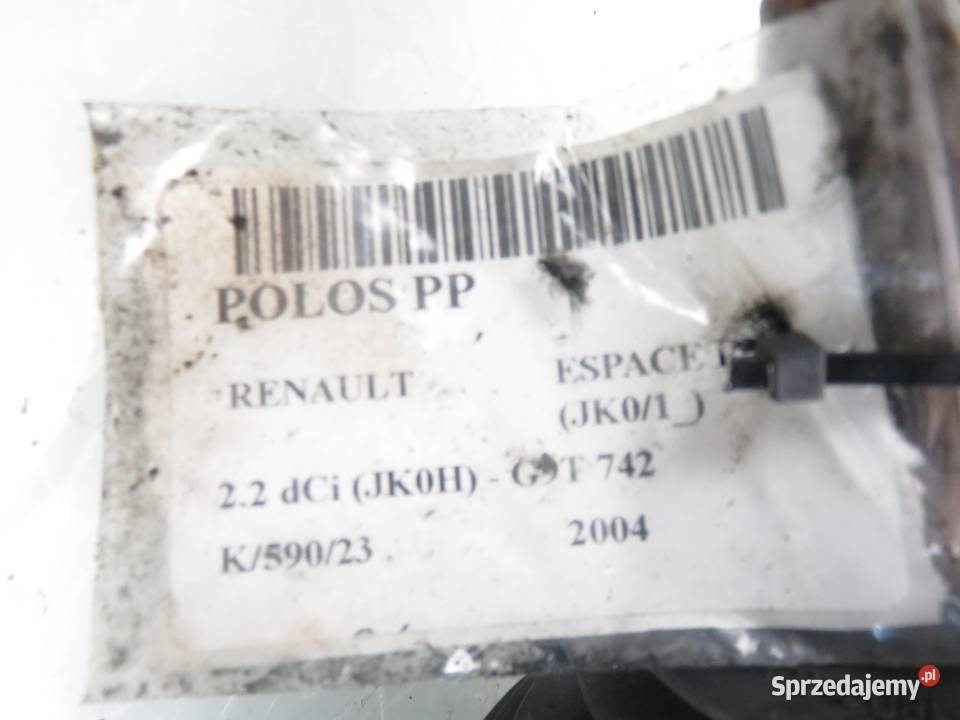 PÓŁOŚ PRAWA PRZEDNIA RENAULT ESPACE IV 22 dCi