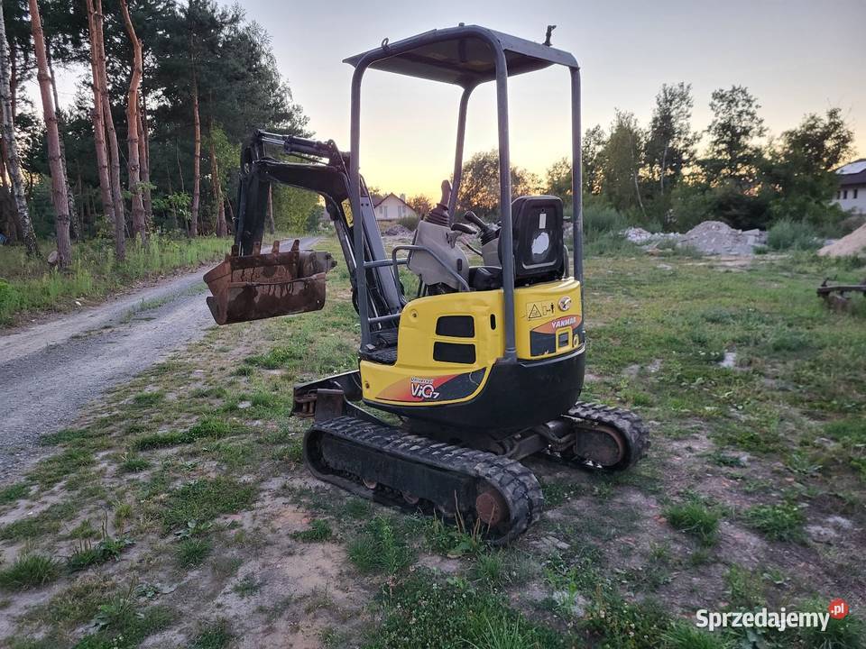 Minikoparka yanmar vio 17 Rok produkcji 2015 Przeworsk