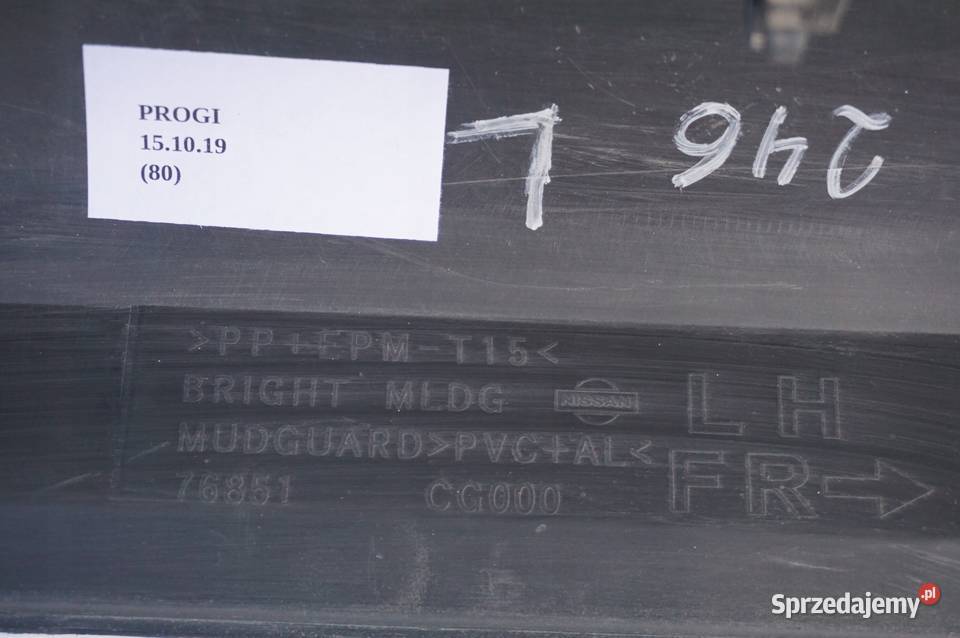 LISTWA PROGOWA LEWA PRÓG INFINITI FX35 FX45 2 osobowe Karoseria Nowy Tomyśl sprzedam