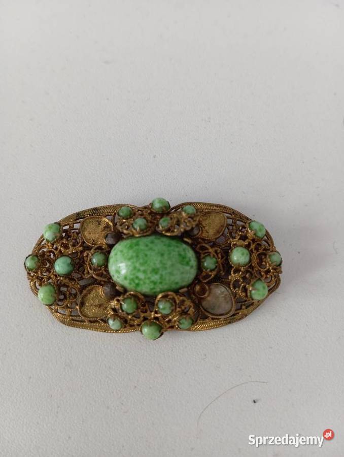 Stara broszka Antyki, Sztuka, Kolekcje Tłuszcz