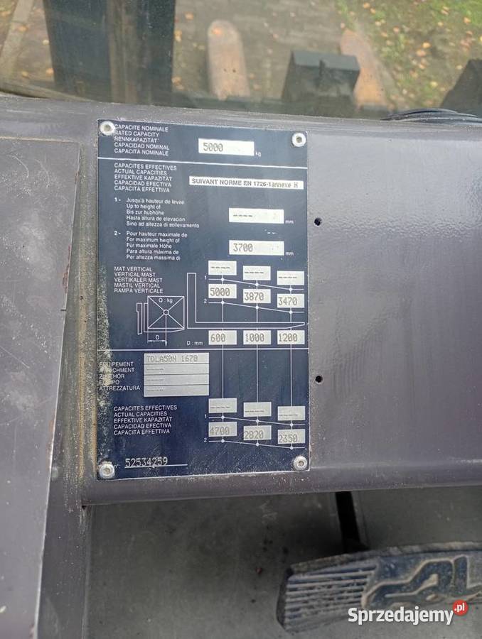 Manitou m504 4x4 2017 Dąb Polski