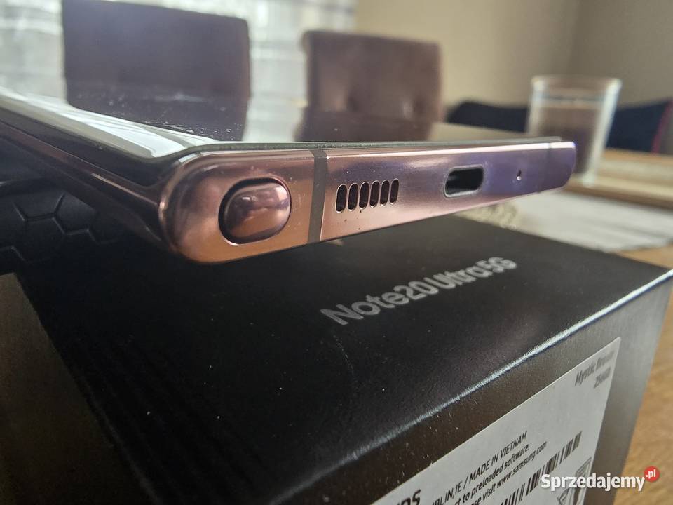 Samsung Galaxy note 20 ultra miedziany 2 sztuki Mosina sprzedam
