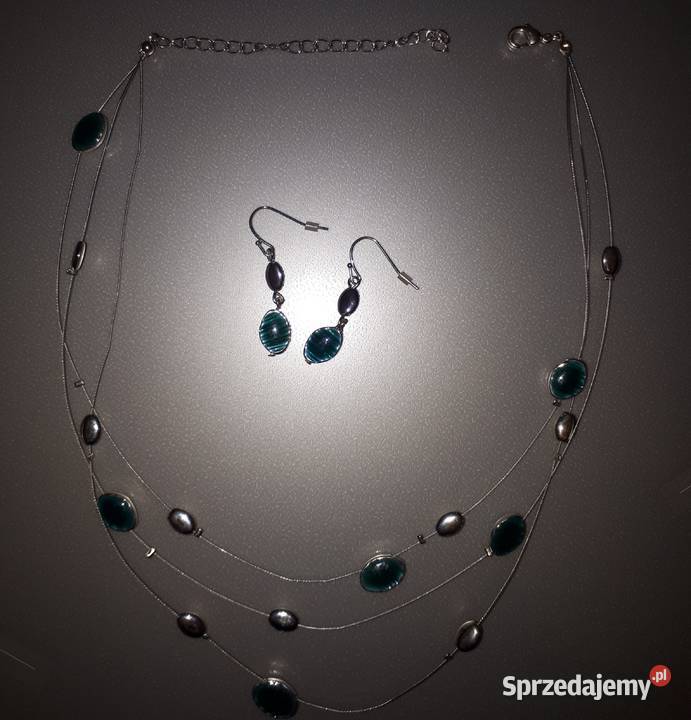 Kolczyki niebieskie Warszawa