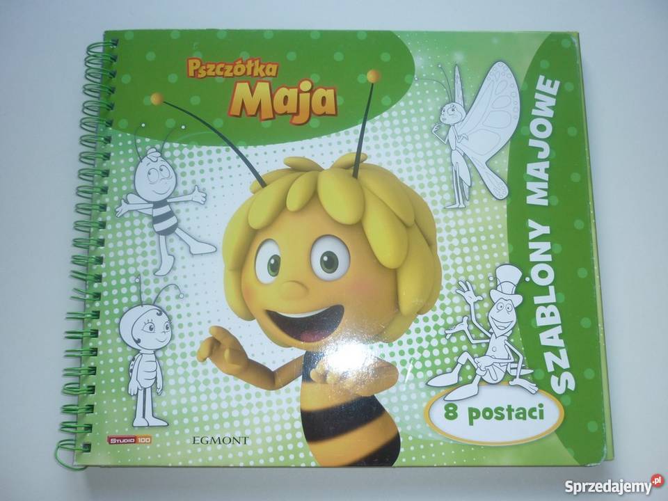 PSZCZÓŁKA MAJA SZABLONY MAJOWE