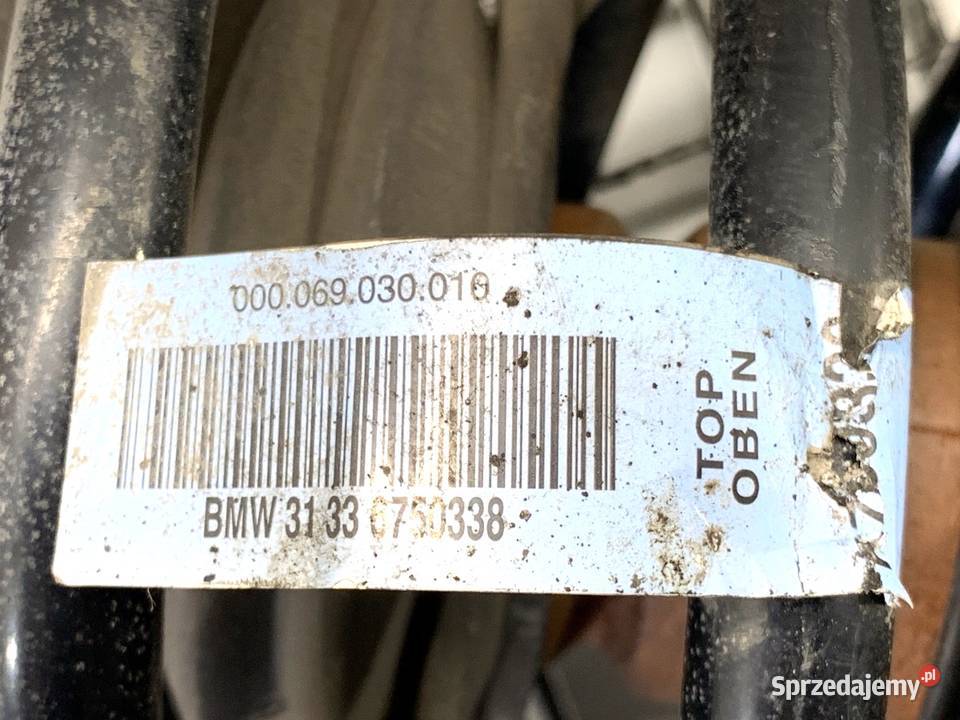 AMORTYZATOR PRAWY PRZÓD ZE SPRĘŻYNĄ BMW E53 30 osobowe