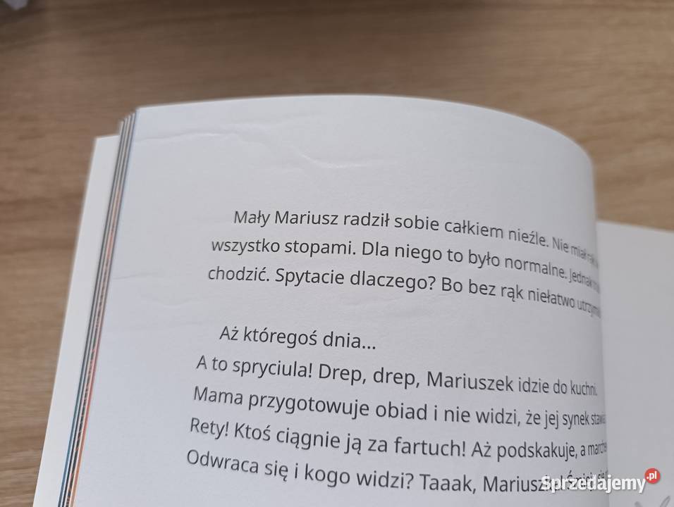 Mariusz rysuje ręki Małgorzata StrękowskaZaremba miękka Kwidzyn