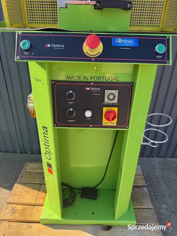 Tecmacal Stemplowarka logowarka złociarka