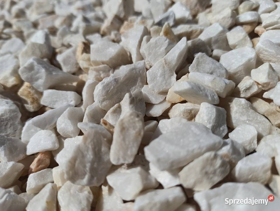 Grys Biała Marianna Kamień Kremowy Biały Grys Oświęcim