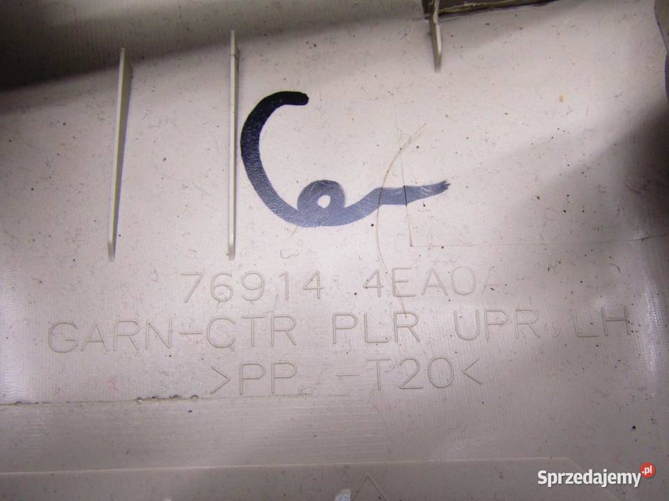 OSŁONA POSZYCIE SŁUPKA LEWE NISSAN QASHQAI J11 osobowe