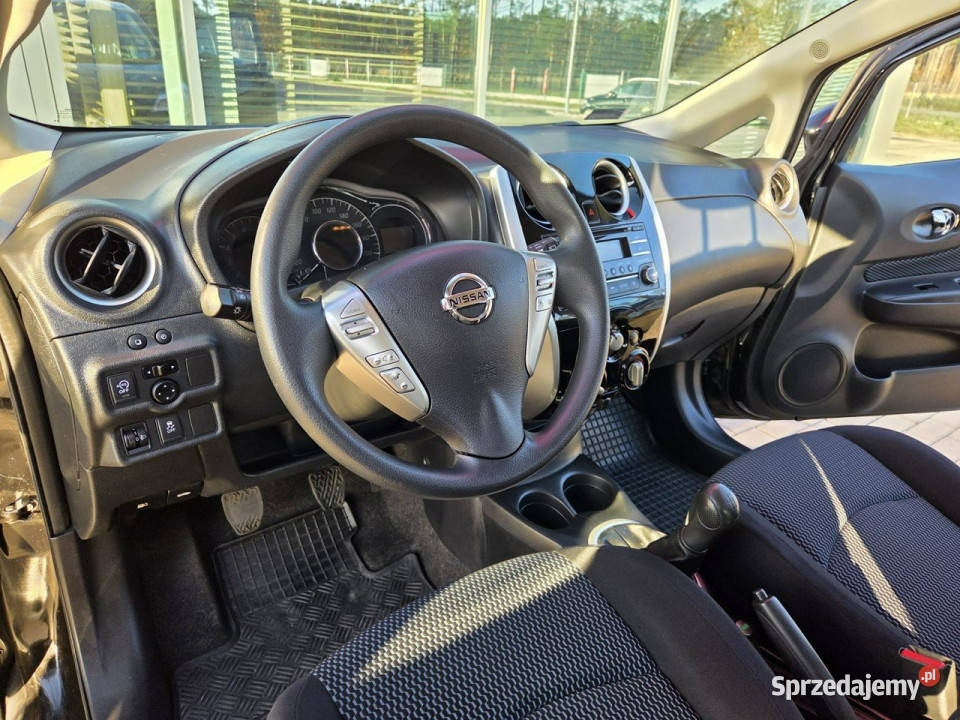 Nissan Note Salon Irej2015r Tempomat Bluetooth czarny Kąty Opolskie