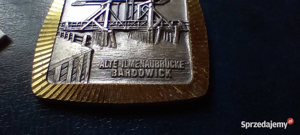 Stare monety Medal Bardowick 1980 Niemcy 191 Lesko