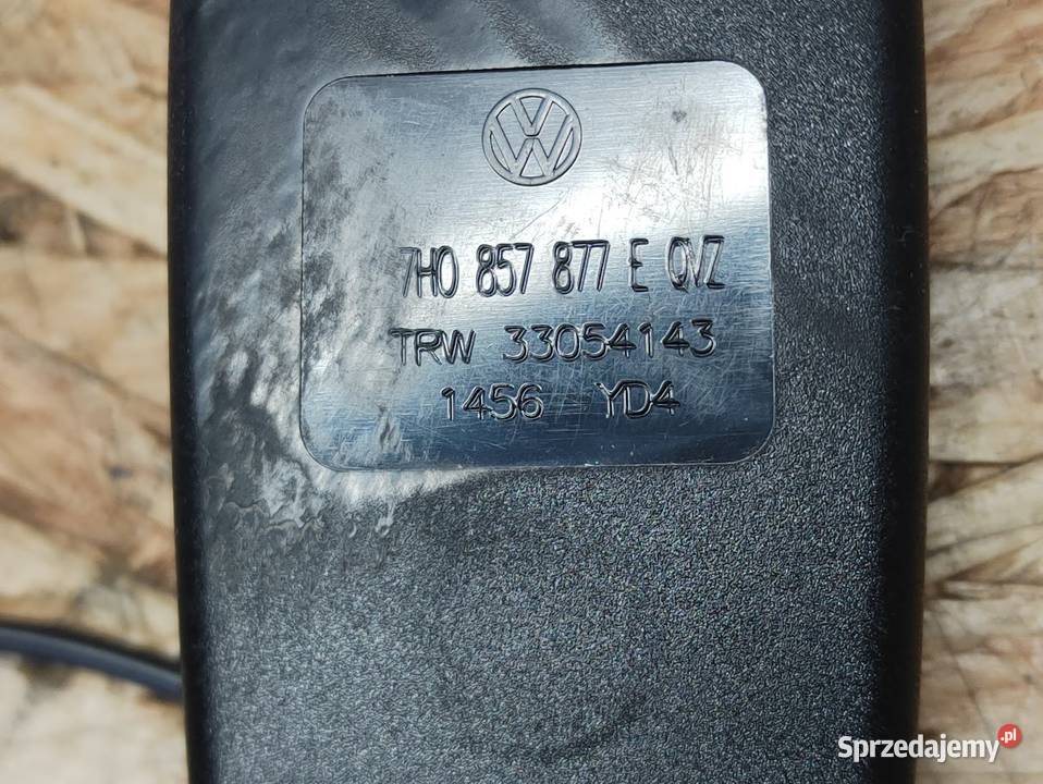 Zapinka Klamra Pasa Fotela Kierowcy Vw T5 Lift Pleszew