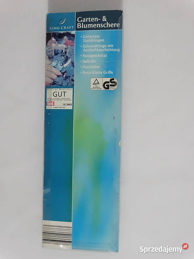 Solidne Nożyce Ogrodowe Sekator King Craft Nowe Nożyce i sekatory sprzedam