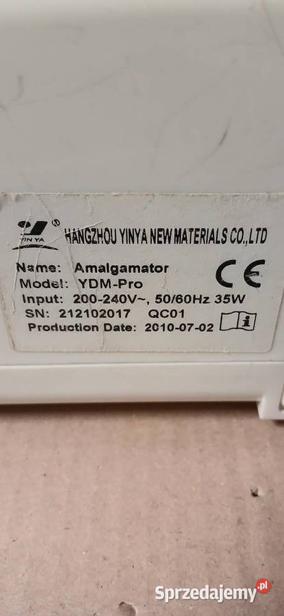 Amalgamator dentystyczny Pozostałe dolnośląskie Wrocław