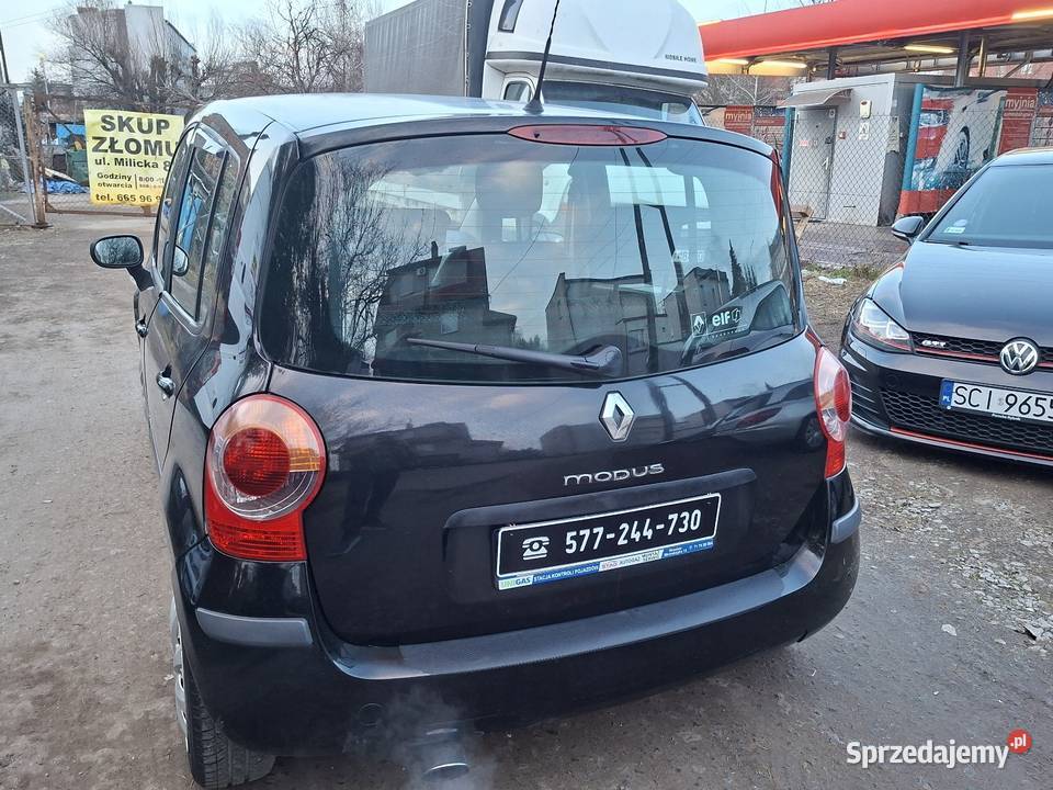 RENAULT MODUS 12e 2004r długie opłaty tanio Wrocław