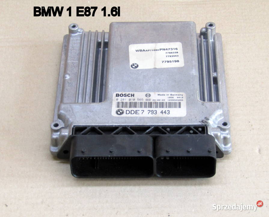 STEROWNIK SILNIKA BMW 3 E46 20 150 7793443 Mysłaków sprzedam