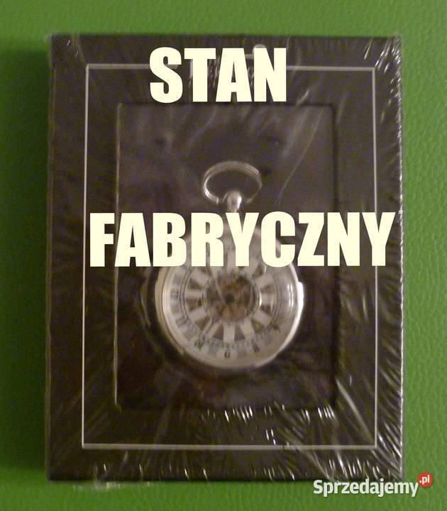NAKRĘCANY MECHANICZNY ZEGAREK KIESZONKOWY Folia Sosnowiec sprzedam