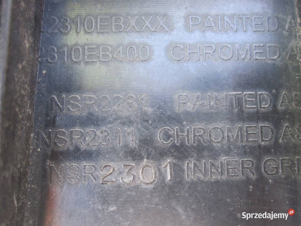 NISSAN PATHFINDER III R51 10r grill atrapa Kielce
