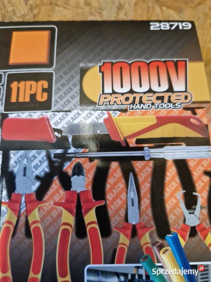 ZESTAW NARZĘDZI IZOLOWANYCH 11 ELEKTRYKA DOMU Głogowa