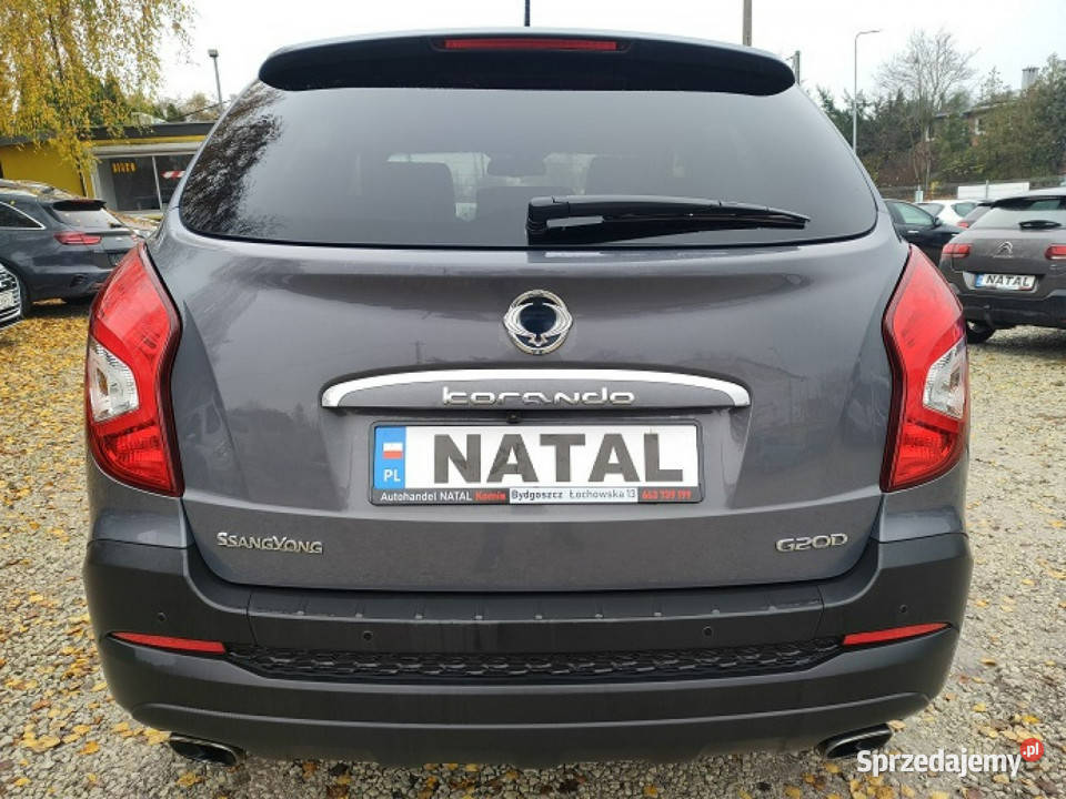 SsangYong Korando Super wyposażenie Kamera Navi VAT marża Korando Bydgoszcz